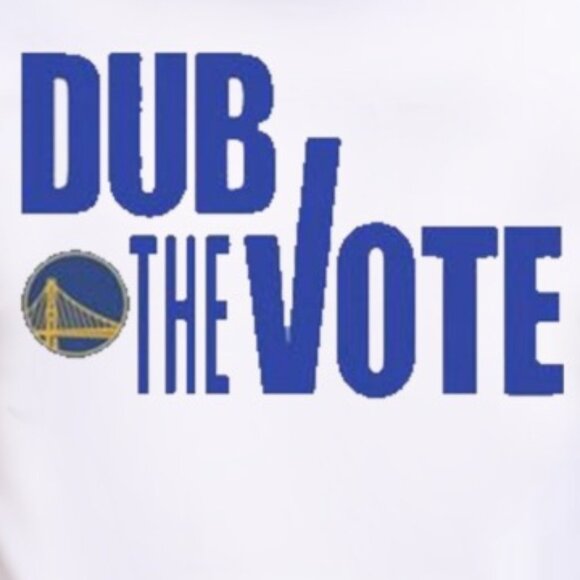 Golden State Warriors Dub The Vote Retro Basketball Fan Collector Game Day Gift - Picture 2 of 5